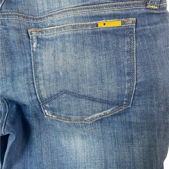 Meltin' Pot Pamel Bermuda Jean Shorts Women's 30 Medium Wash Premium Blue Denim - Picture 7 of 12